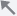 A gray button that looks like an arrow pointing left and up.