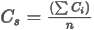 The Single Lease Expense equals the sum of the payments over the lease term divided by the number of periods in the lease.