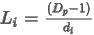 The Payment Period Length equals the date paid minus one divided by the number of days in the period.