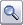 A gray button with a magnifying glass on it.