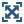 A four-pointed arrow, where each of the points can be expanded further.