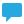 A light blue speech bubble icon.