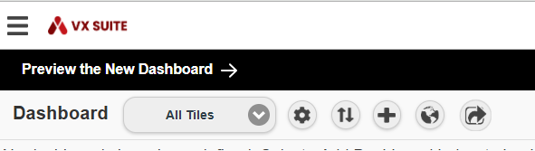 Preview New Dashboard